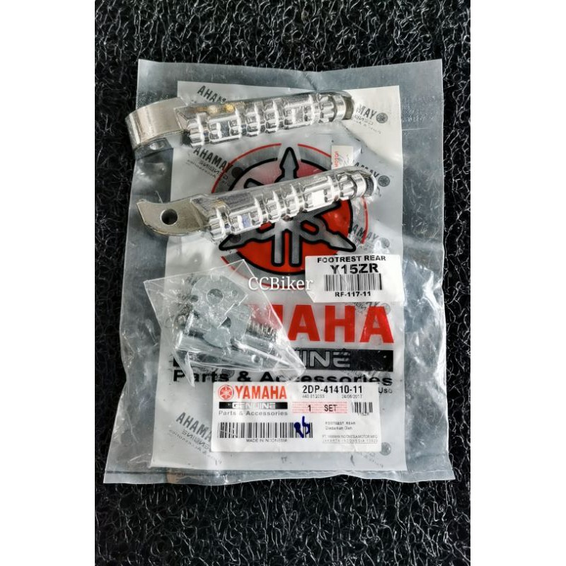 Y15ZR Y15 alloy rear footrest /stand belakang Aloi Original Yamaha ...