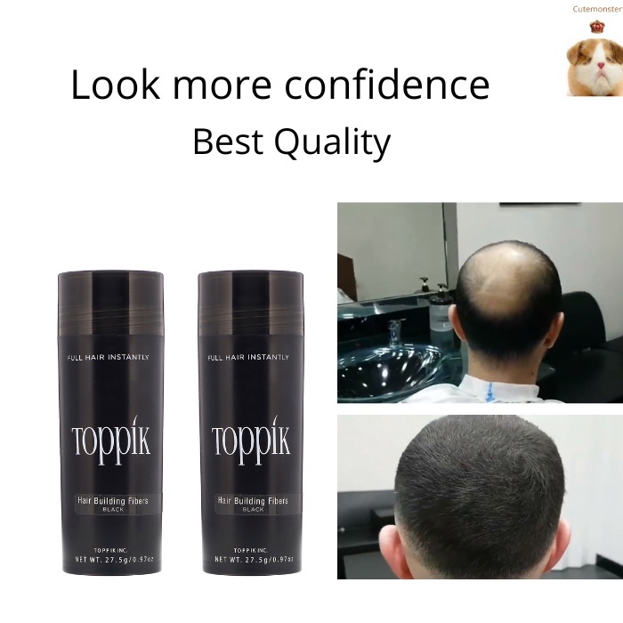 Toppik Hair Building Fibers x 2 Bottles 27.5g Toppik Set | Shopee Malaysia