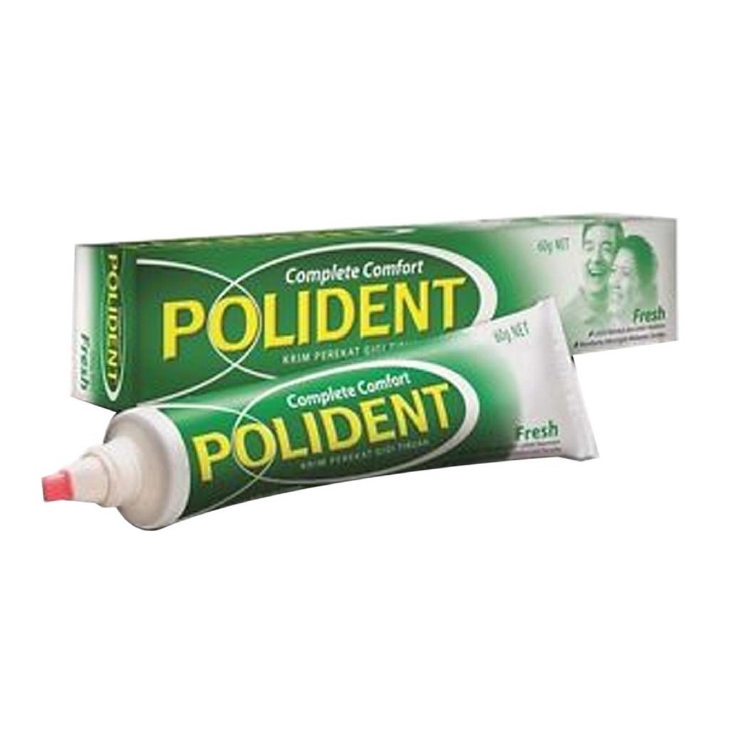 Polident Fresh Denture Adhesive Cream Fresh (60g) Shopee Malaysia