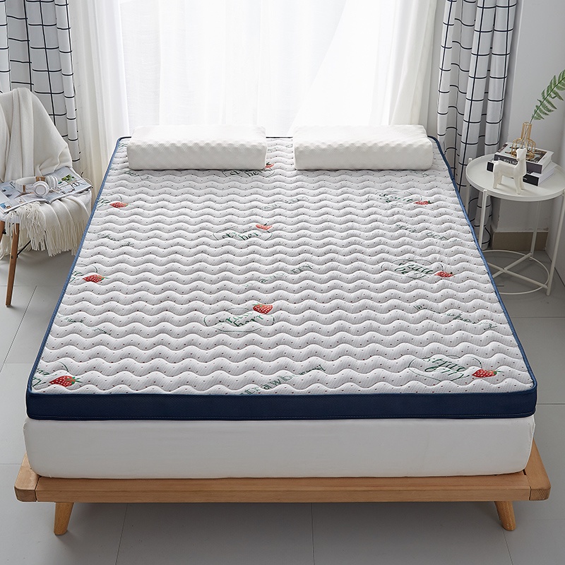 Mattress Queen 9CM Latex Mattress Topper King/Single Foldable Tatami Foam Mattress Ready Stock