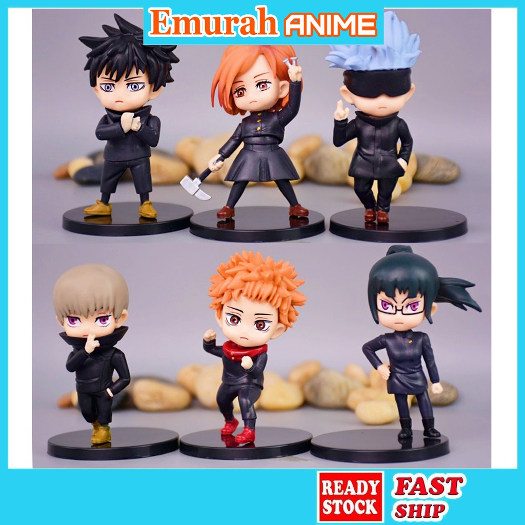 Jujutsu Kaisen Action Figure Figurine 9cm Toys Mainan Anime Manga ...