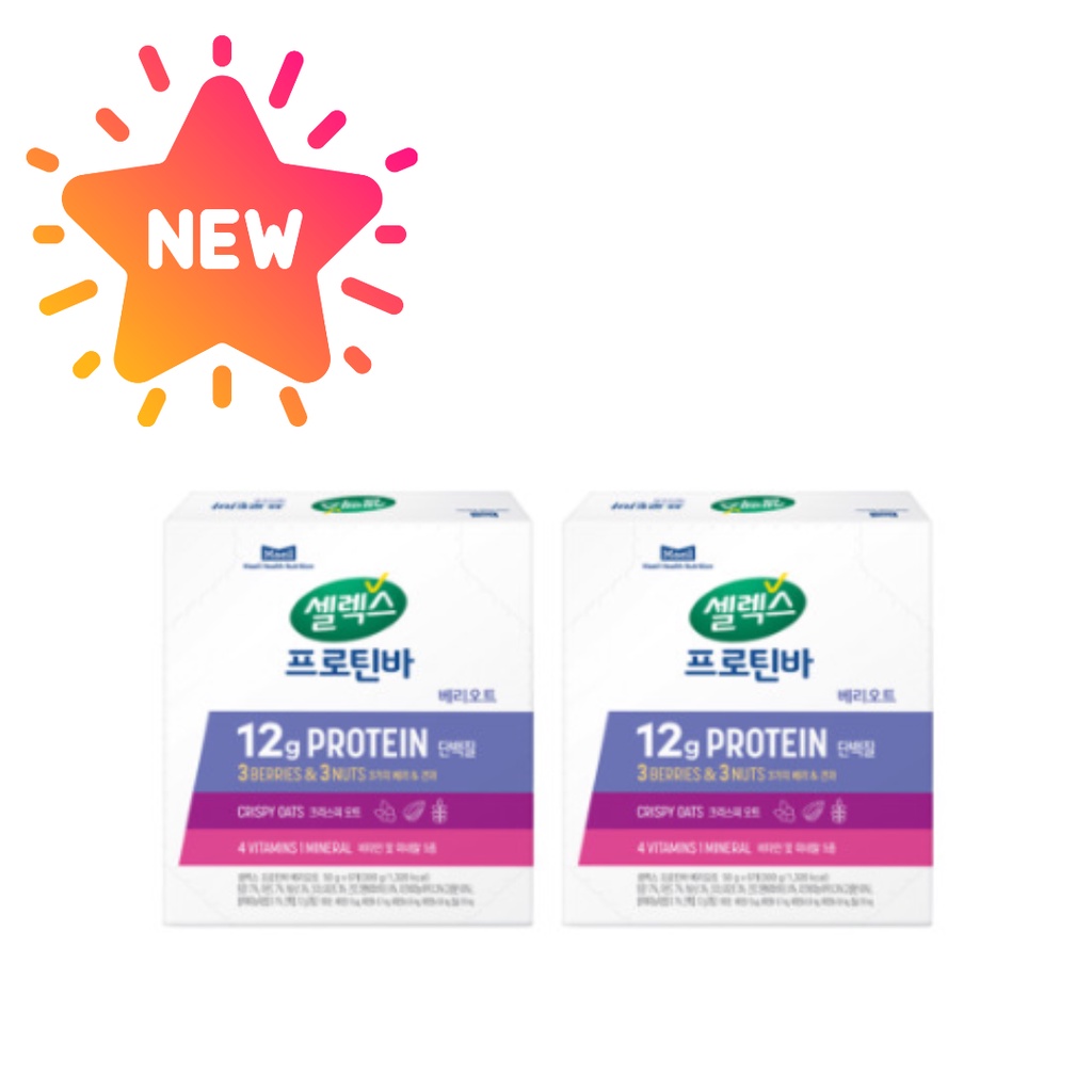 [Maeil] Selex Core Protein berry Bar 50g X 6P, High Protein Bars ...