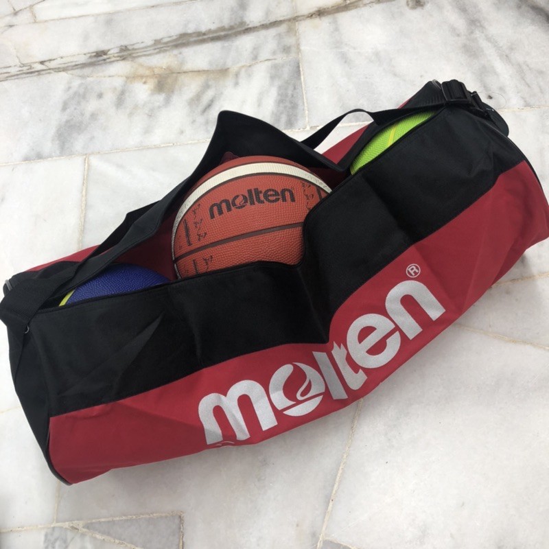 Molten Basketball Ball Bag Fit 3 pcs Basketballs BlackFriday21 Shopee Malaysia