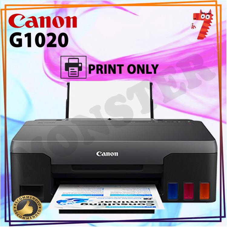 Canon G1020 G 1020 G 1020 A4 Efficient Ink Tank Printer G1000 G1010 Shopee Malaysia 6389