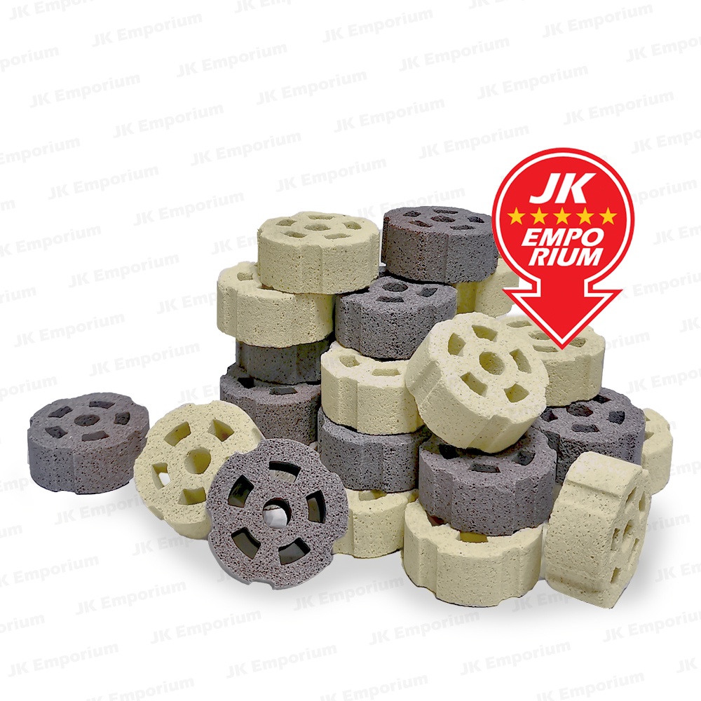 Lotus Root Nano Ceramic Bio Block Ring Bioring Aquarium Fish Tank ...