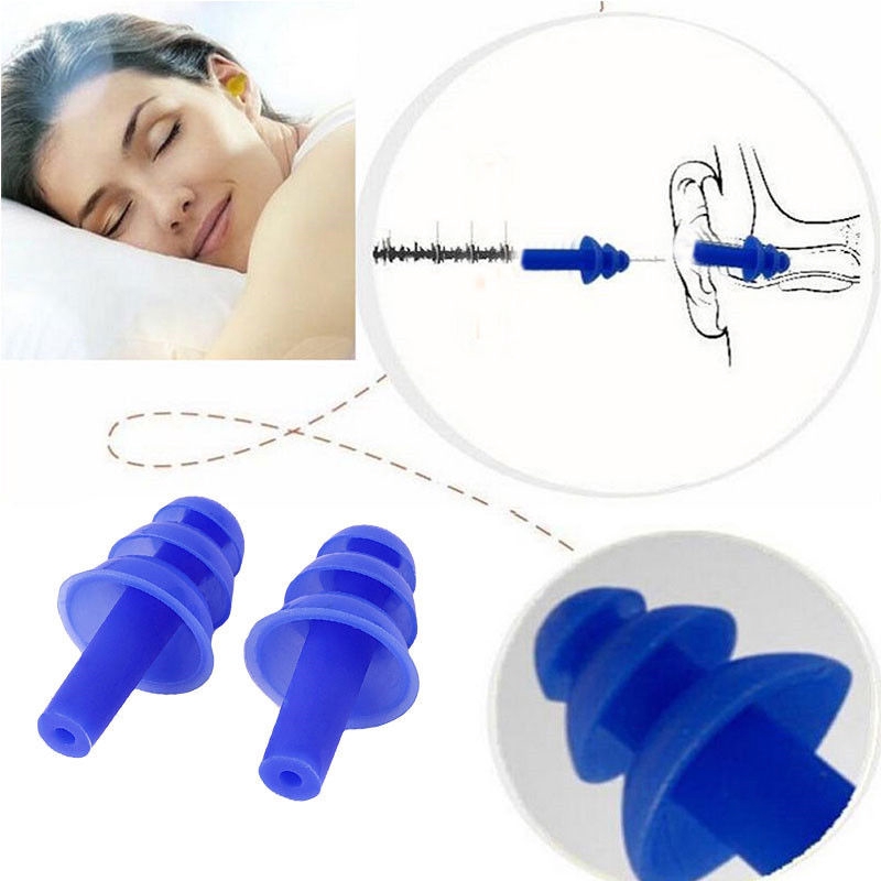 1 pair Ear Plugs Soft Anti Noise Snore Comfortable For Study Sleep