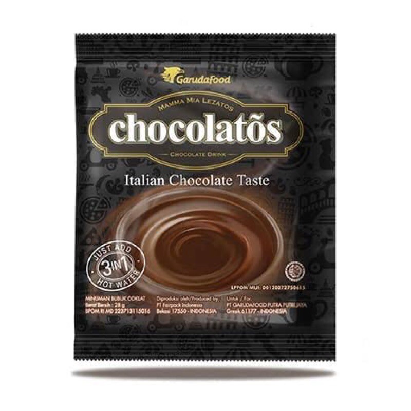 Chocolatos Chocolate Drink Sachet Shopee Malaysia