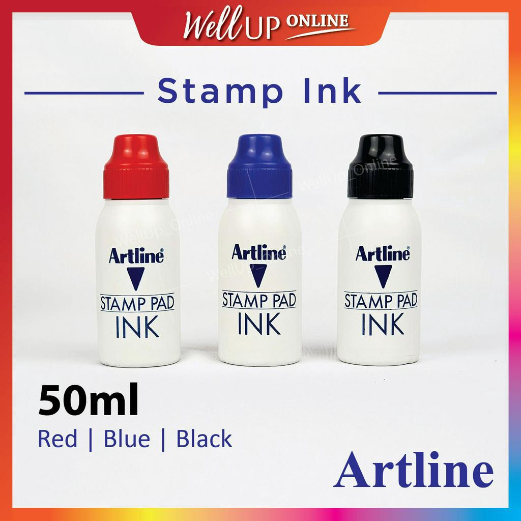 Artline Stamp Pad Ink 50ml Stamp Ink ESA2N Shopee Malaysia
