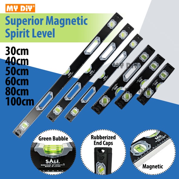 DIY Online4u - SALI Superior Magnetic Spirit Level Aluminium Alloy with ...
