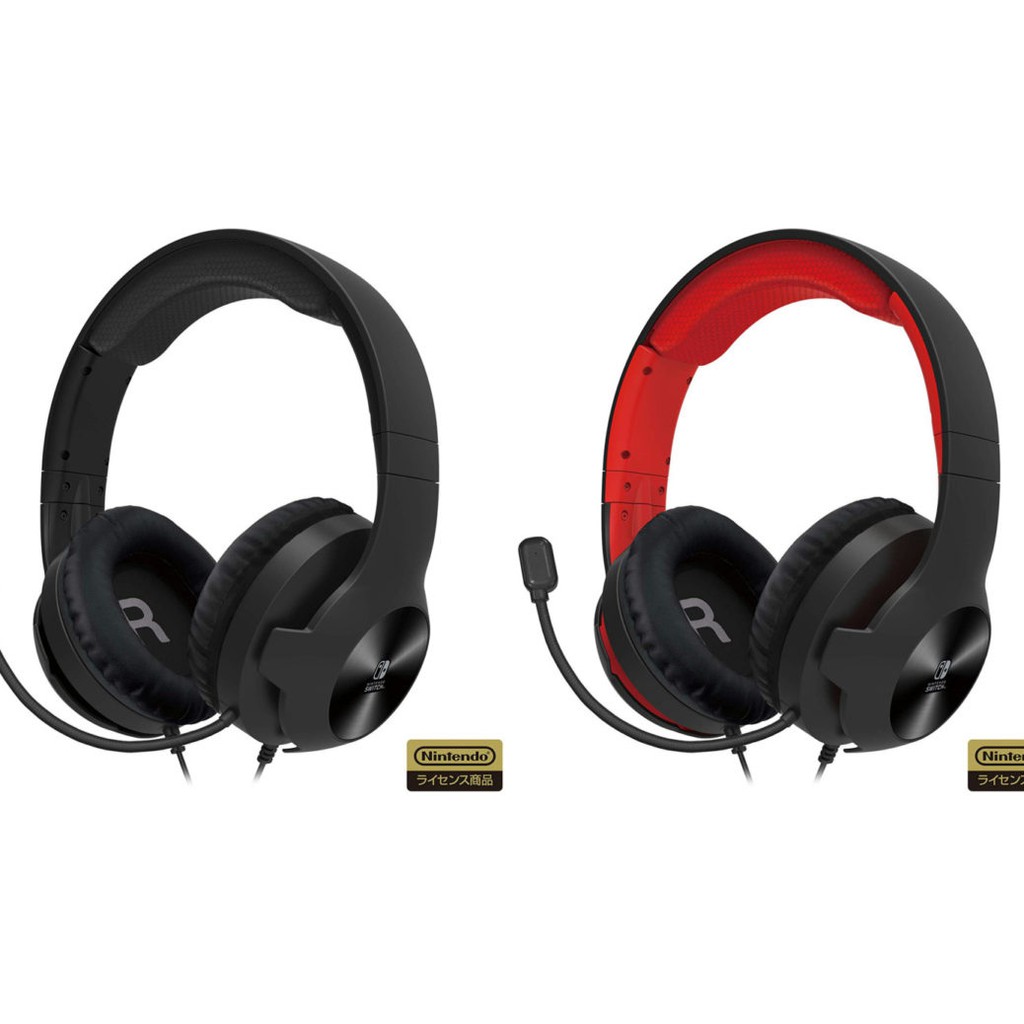 HORI NSW-186 BLACK HORI GAMING HEADSET HG FOR NINTENDO