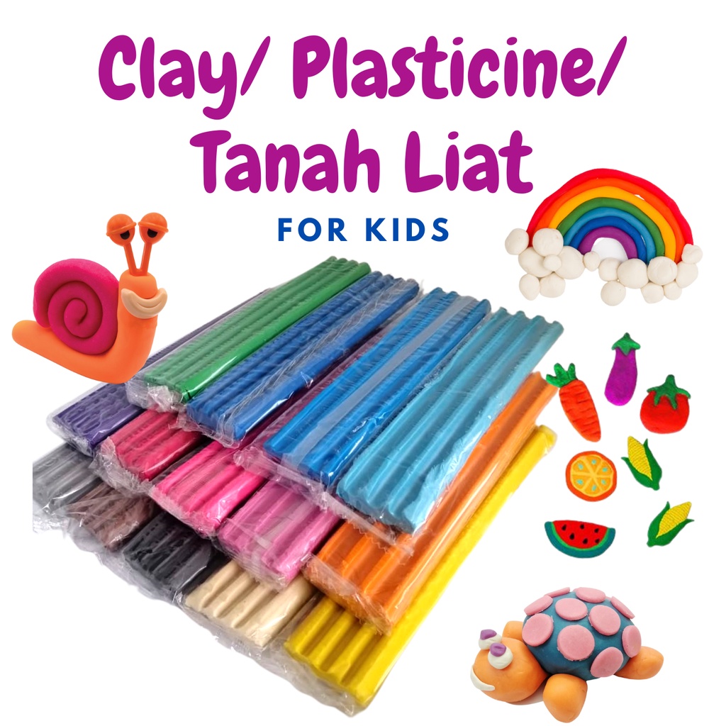 Modelling Clay / Tanah Liat / Plasticine