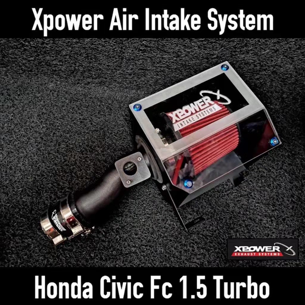 Xpower Air Intake System Honda Civic FC 1.5Turbo With Open Pod Filter ...