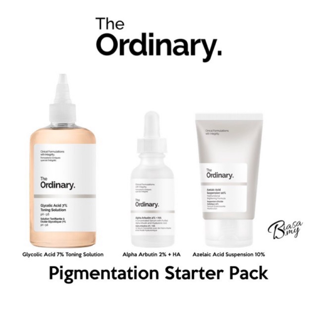 The Ordinary Pigmentation Starter Pack | Shopee Malaysia