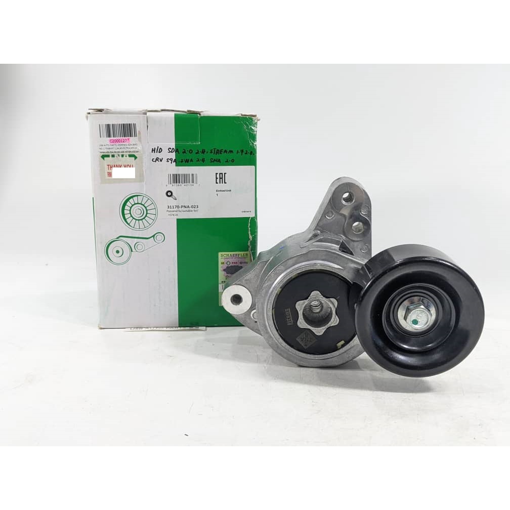 INA ORIGINAL Shaeffler Alternator Fan Belt Tensioner Bearing Pulley for Honda Accord SDA Stream