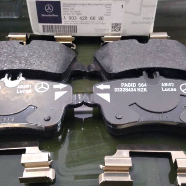 BRAKE PAD MERCEDES ( FRONT ) A0034206020 | Shopee Malaysia