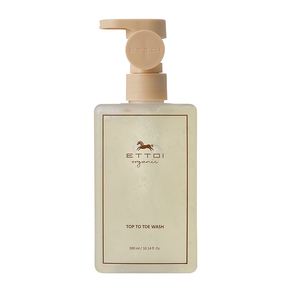 ETTOI Organic Top to toe wash 300ml Baby Shampoo & Bath Body Wash
