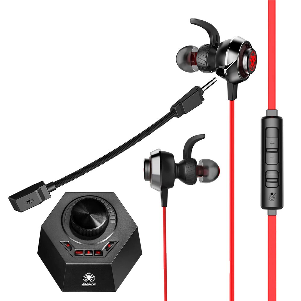 Plextone G50 + Game DSP Super Gaming Earbuds with Vibration