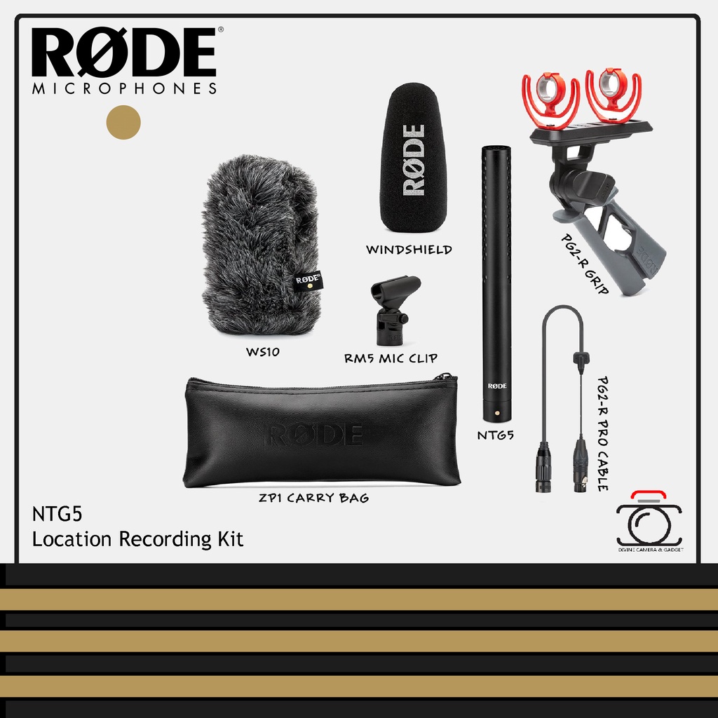 RODE NTG5 Location Recording Kit | Shopee Malaysia