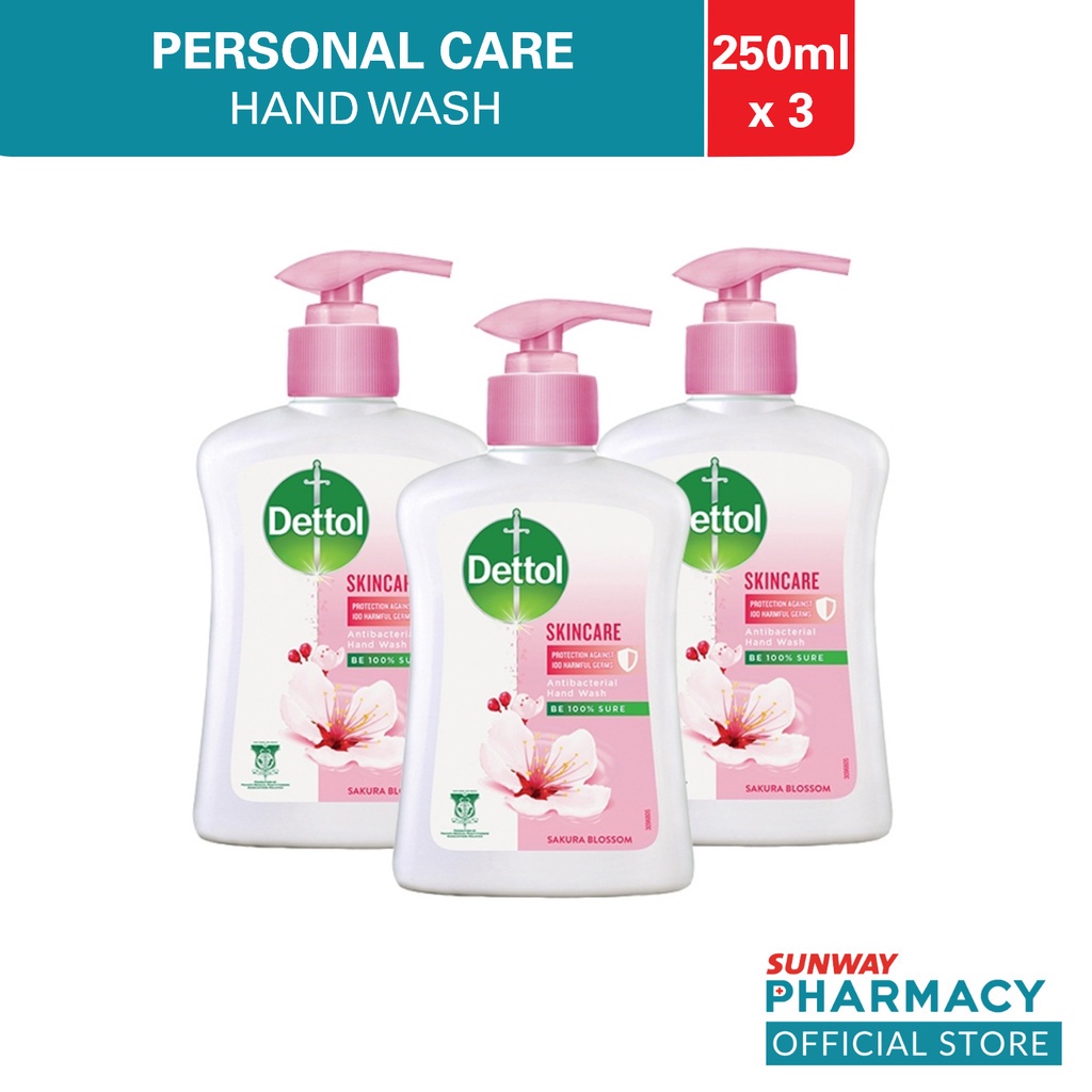 Dettol Hand Wash Skincare X Ml Shopee Malaysia