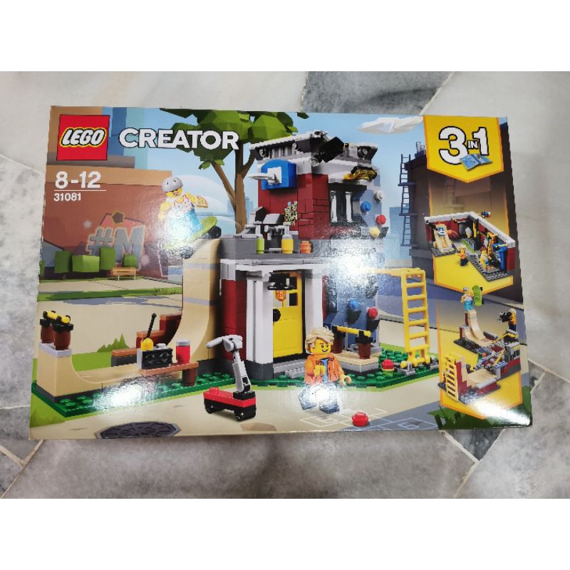 Lego 31081 creator modular best sale skate house