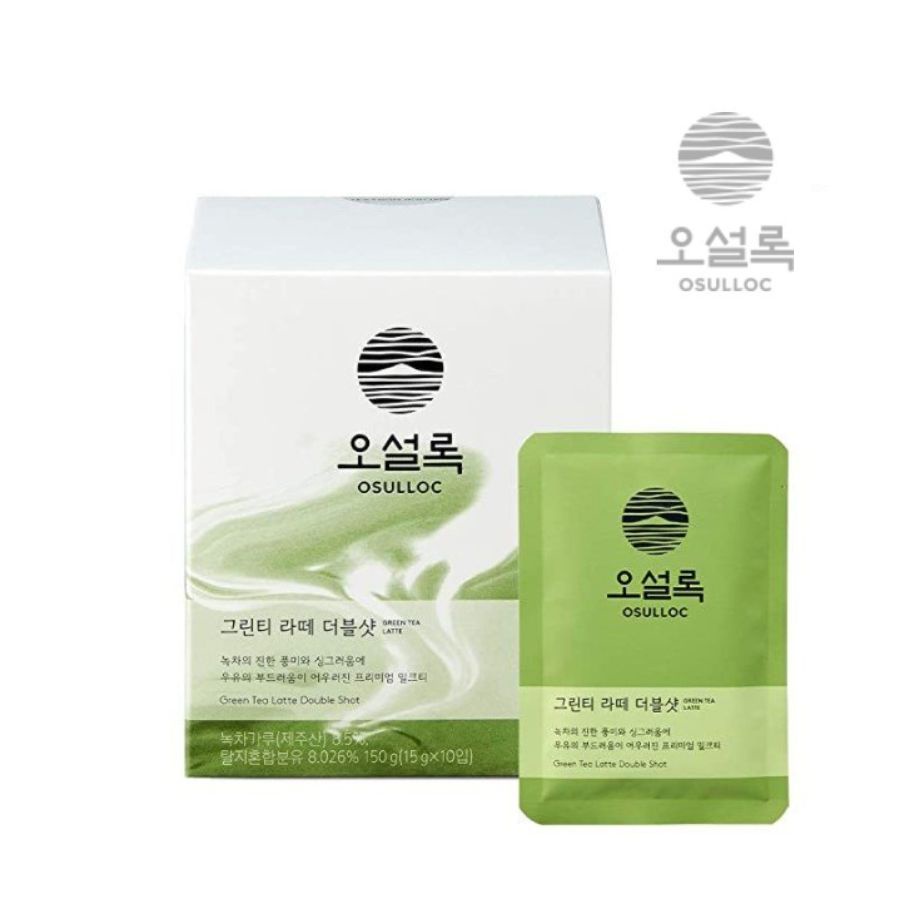 Osulloc Green Tea Latte Double Shot Milk Tea Premium Organic Tea