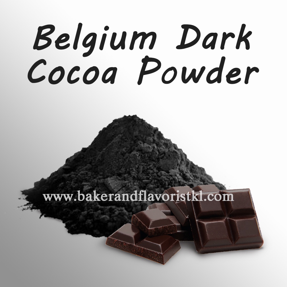 Black Cocoa Powder 500g HARGA BORONG 黑可可粉 Belgium dark cocoa Serbuk ...