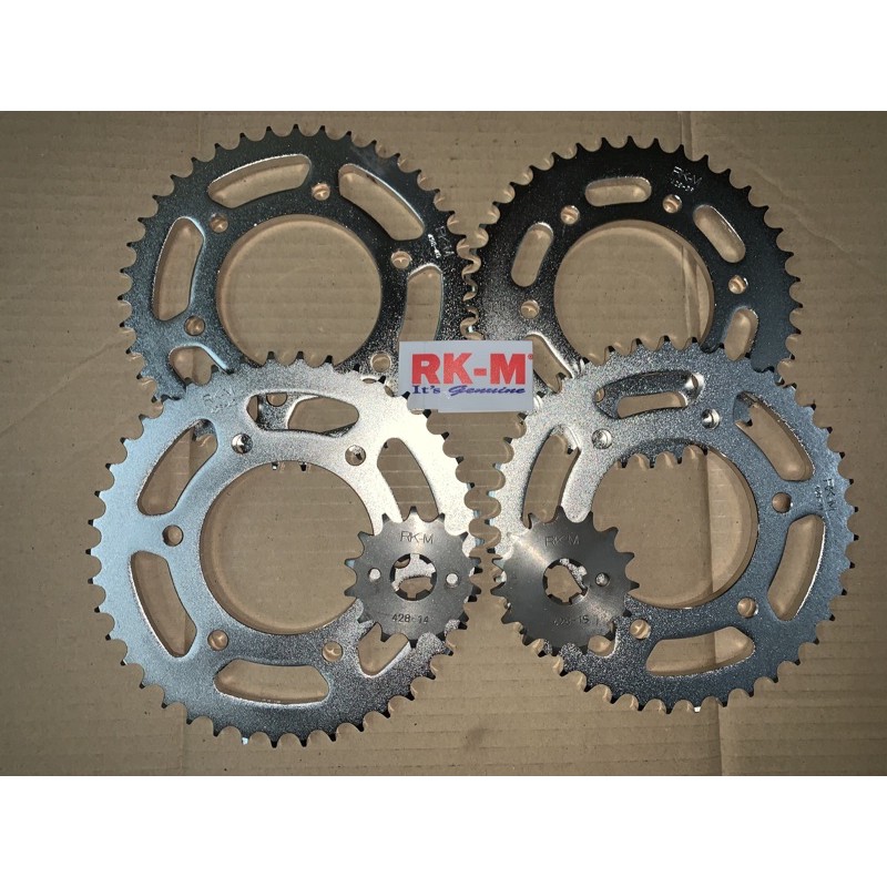🔥Ready Stock🔥RKM For Yamaha Y16 Y15 FZ150 sprocket 428 depan belakang ...