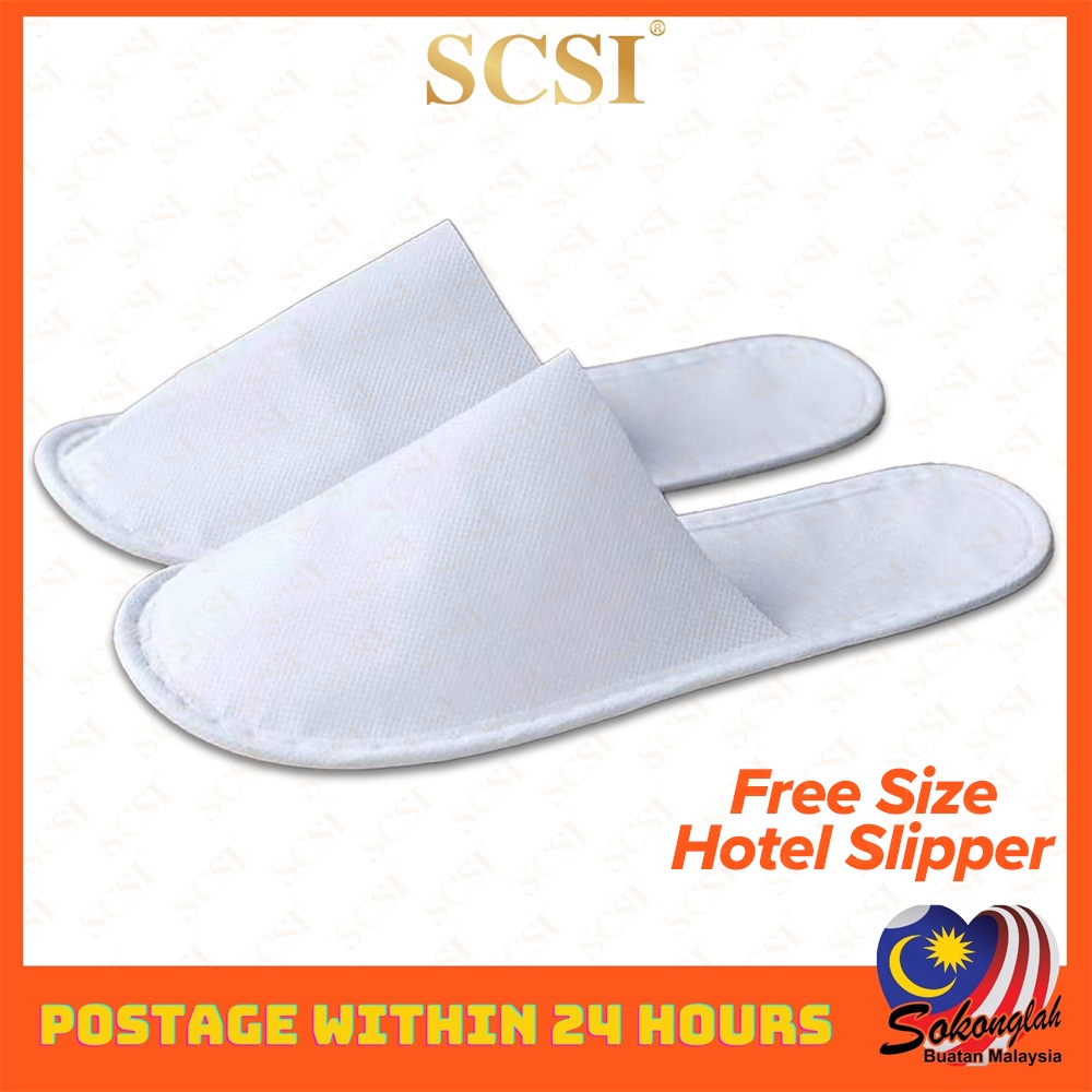 SCSI Unisex Slipper Hotel / House Slipper Indoor Slipper Home Slipper