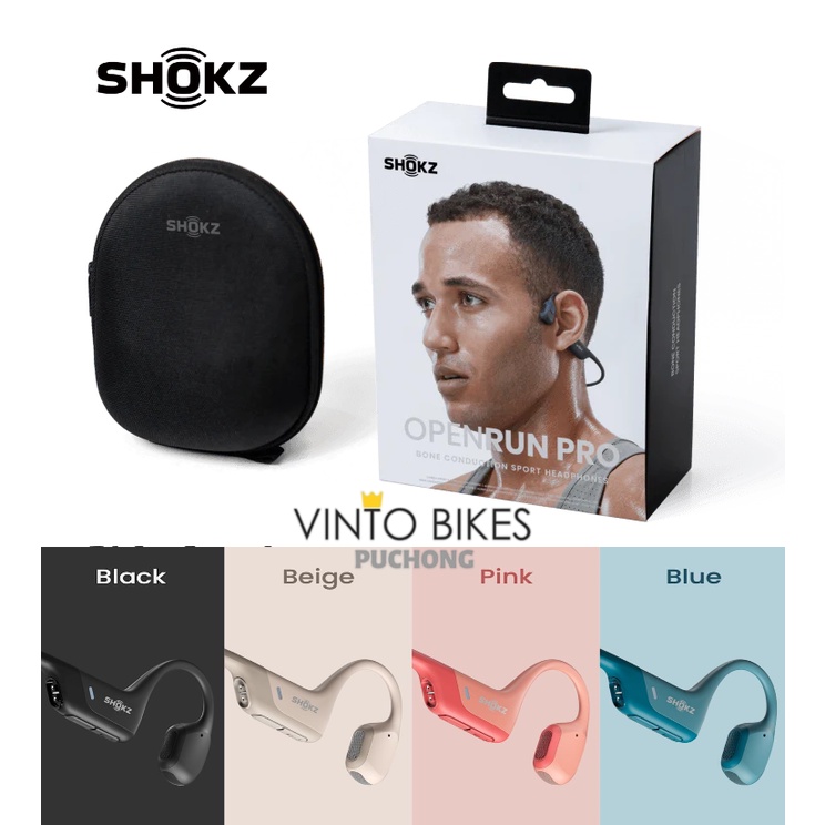 Jual SHOKZ OpenRun Pro Premium Bone Conduction Open-Ear Sport Headphone