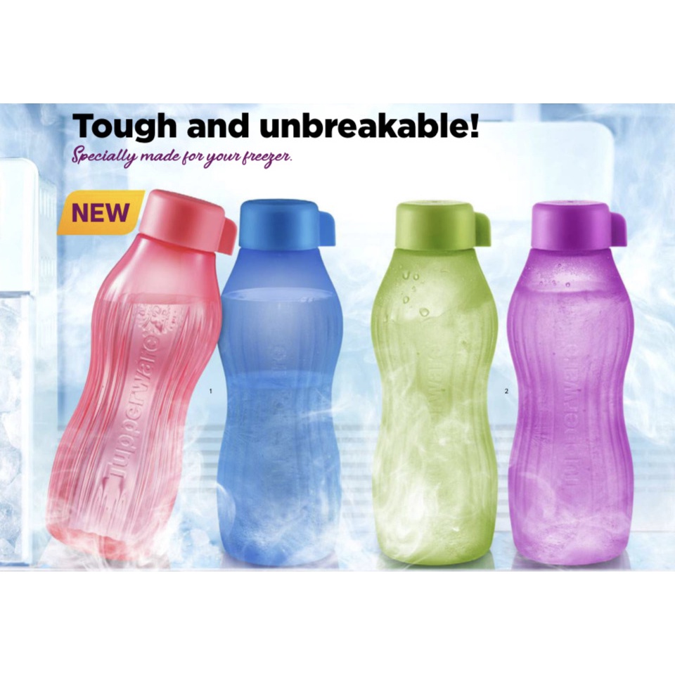 Tupperware XtremAqua™ Freezer Safe Eco Bottle/Botol Air 880ml (1 unit