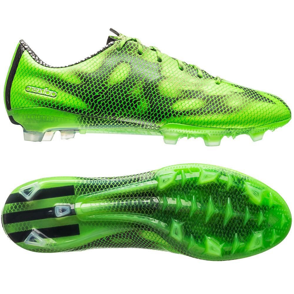 Adidas f50 adizero green and white best sale