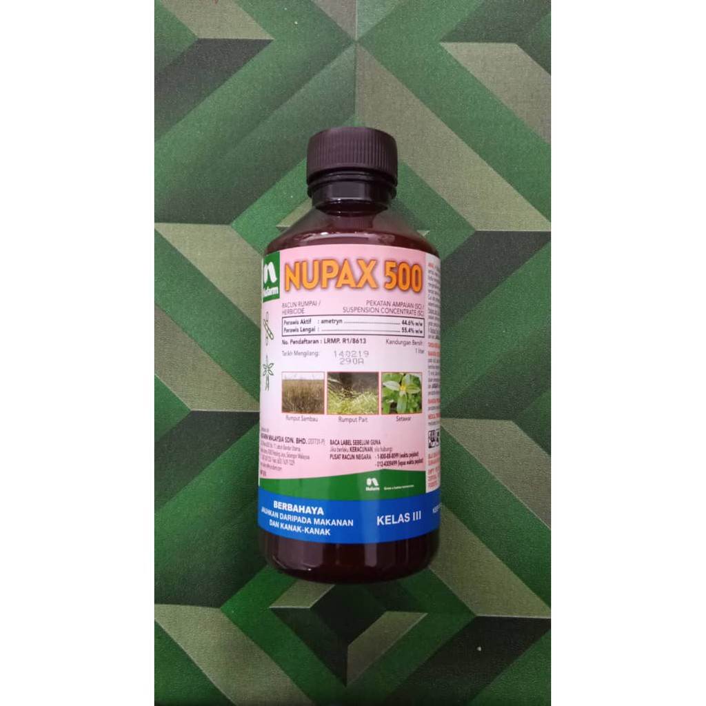 Nupax 500 Racun Rumput Sambau Shopee Malaysia