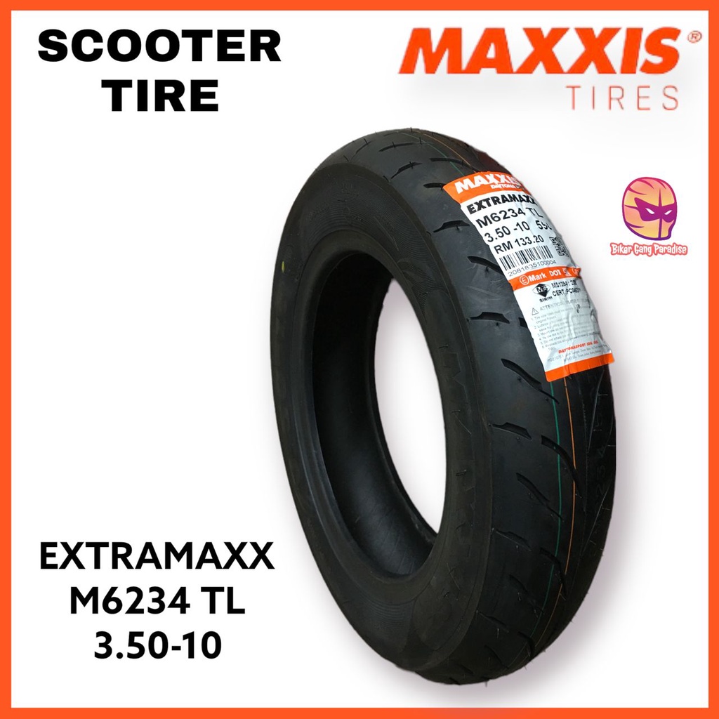 MAXXIS MAXX-SCOOT M6000 TL EXTRAMAXX TIRE M6234 TIRE