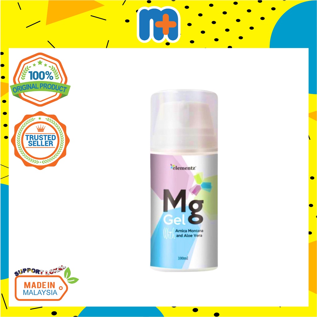 [MPLUS] ELEMENTZ Magnesium Gel 100ML (Nre) Shopee Malaysia
