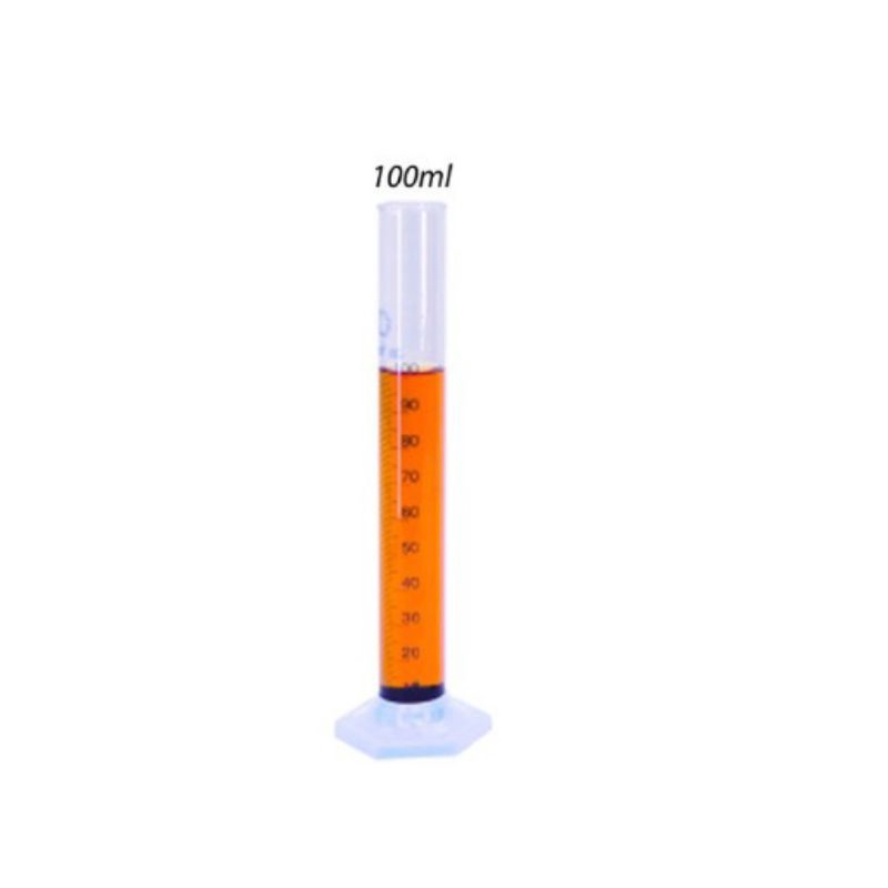 Silinder Penyukat Plastik Plastic Cylinders Single Metric Scale Science And Lab Alat Makmal 2482