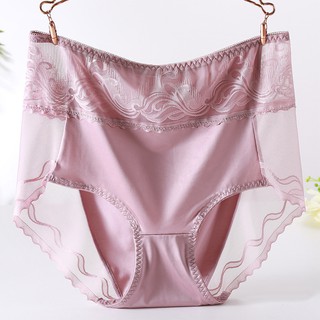 Plus Size Satin Panties Women's New Sexy High Quality Satin