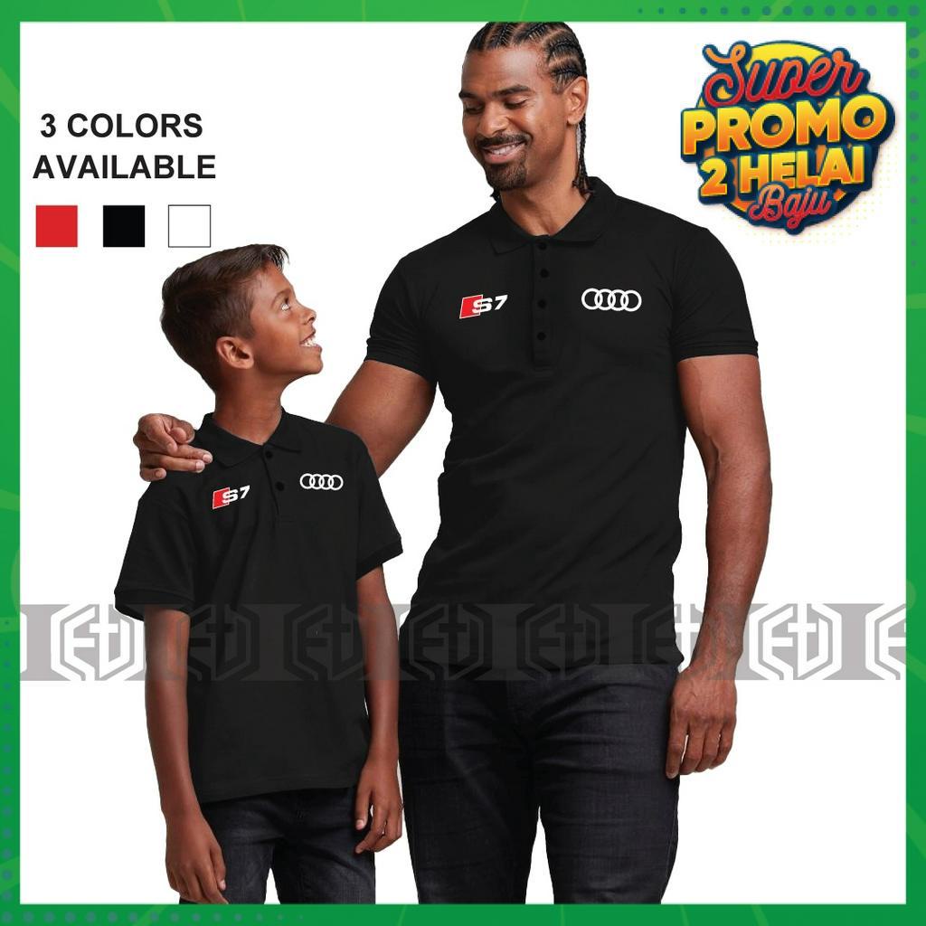 Audi S7 / Matching Father Son Baju Polo T Shirt Sulam / Family / Cotton ...
