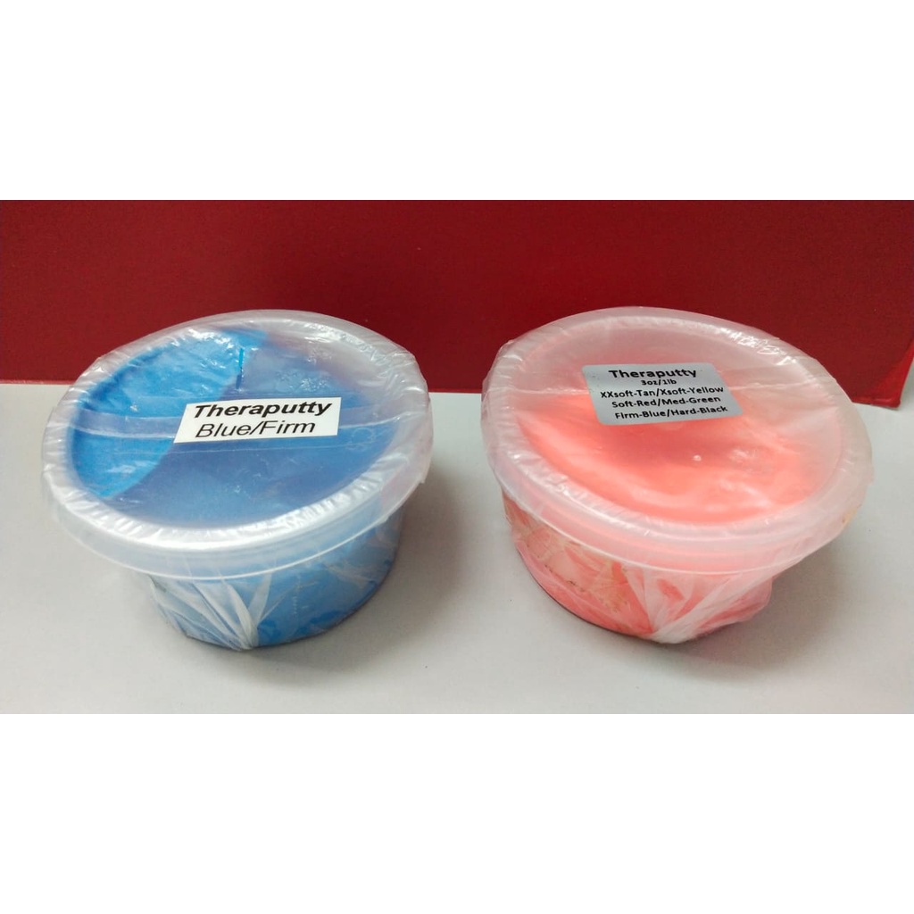 THERAPY PUTTY 100G (ORANGE SOFT/ BLUE FIRM/ GREEN MODERATE