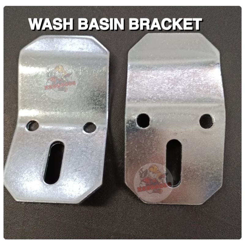 WASH BASIN BRACKET/PENDAKAP BASIN/BESI GANTUNG BASIN ( 1pc) | Shopee ...