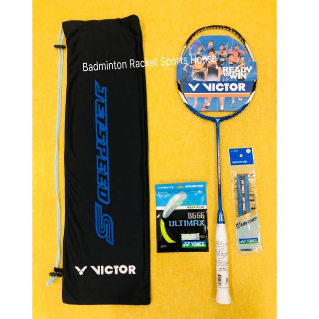 VICTOR RACKET BRAVE SWORD 12 BS12 4U/G5 MAX 28LBS HIGH QUALITY WARRANTY
