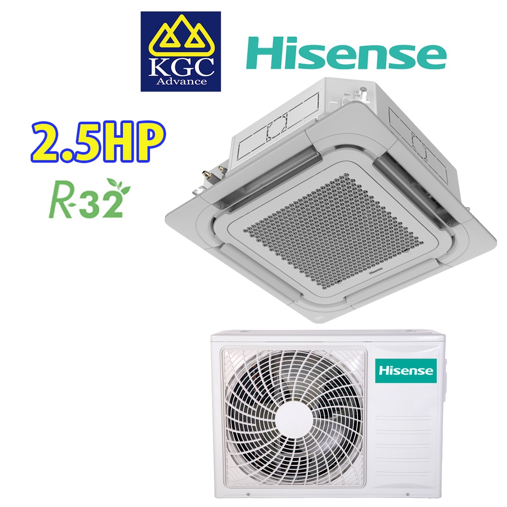 [Free Shipping] Hisense R32 2.0HP 2.5HP 3.5HP 5.0HP Inverter / Non