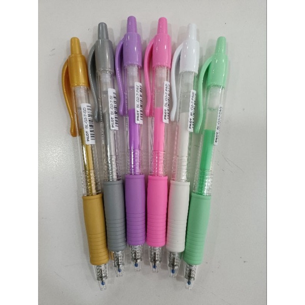 100 Original Pilot G2 Gel Pen Pastel Color 0.7mm Shopee Malaysia