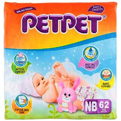 PAMPERS PETPET NEWBORN Shopee Malaysia