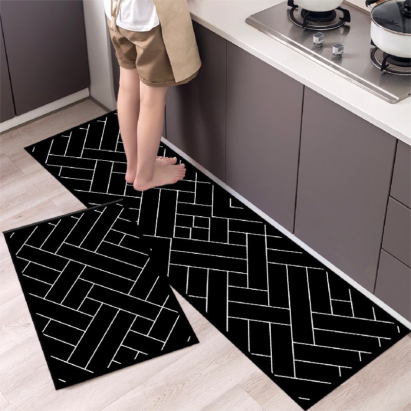 🔥Ready Stock🇲🇾🔥2-IN-1 Kitchen Floor Mat Absorbent Carpet Mats | Shopee ...