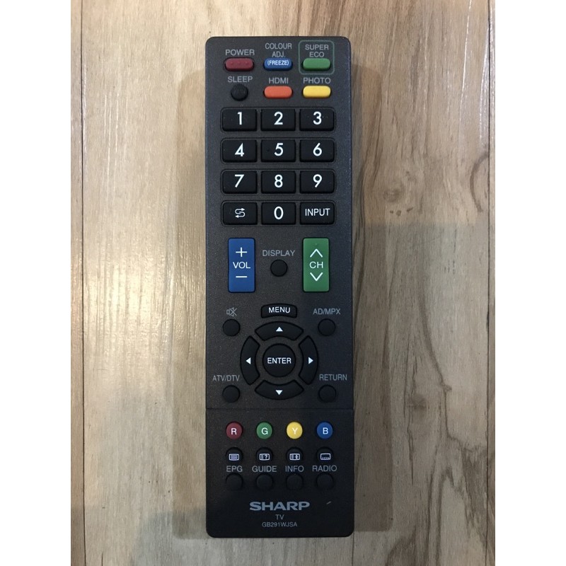SHARP TV Remote Control (GB291WJSA) Shopee Malaysia