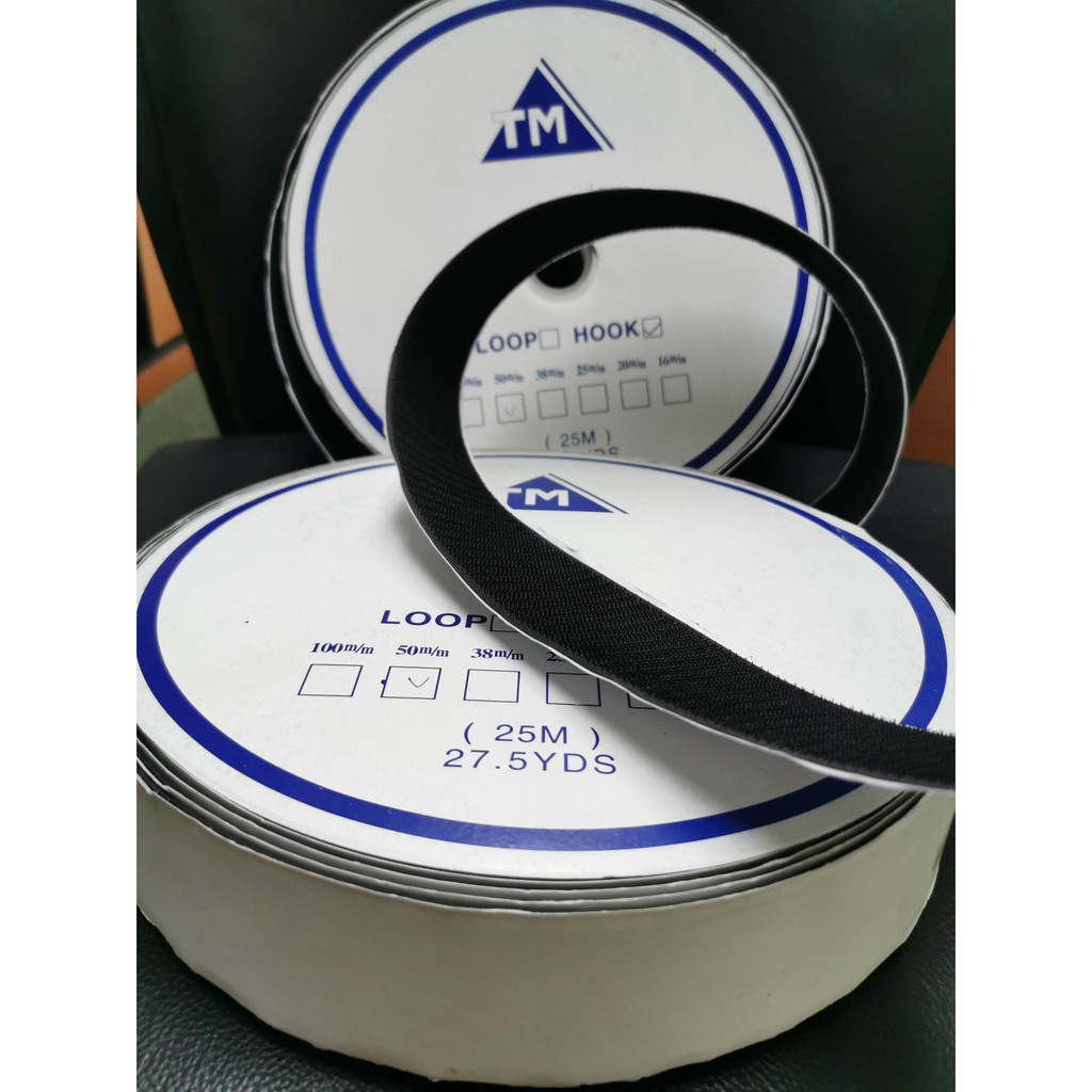 [25meter] 2" (50mm) Self Adhesive Magic Tape/ Velcro tape with Glue * 1 ...