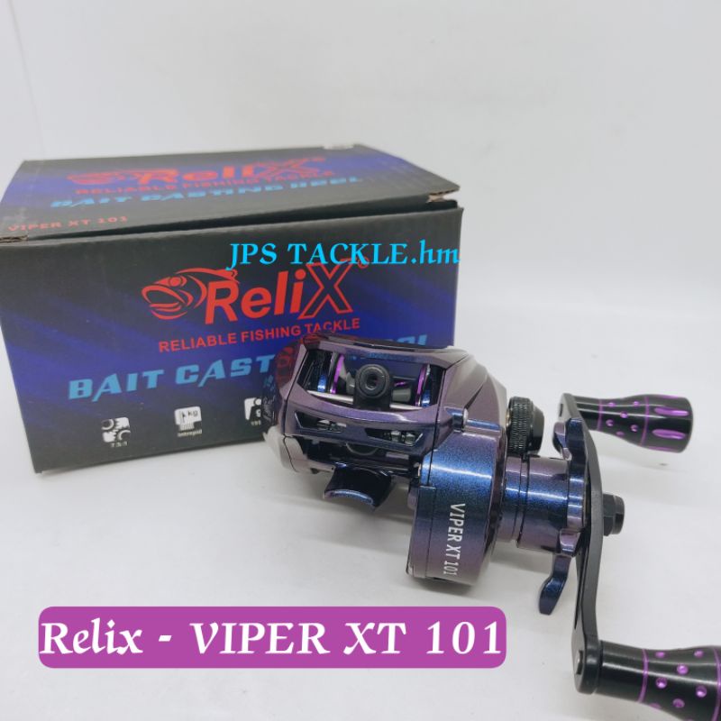 Relix Viper XT 101 baitcasting reel mesin BC relix | Shopee Malaysia
