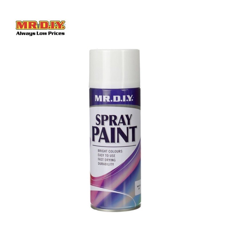 MR.DIY Spray Paint White No.2 (400ml) | Shopee Malaysia