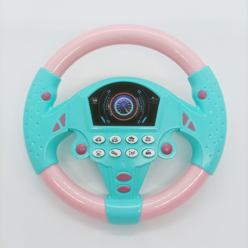 Daraz Steering Wheel Toy For Stroller Steering Driving Toy Back