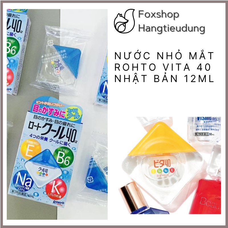 Japanese Eye Drops Rohto AntiDry Eyes 12ml Shopee Malaysia